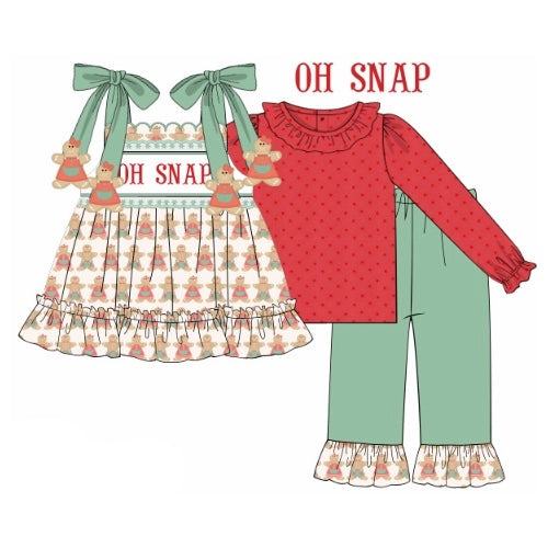 PREORDER: Oh Snap Pants Set (October TAT)
