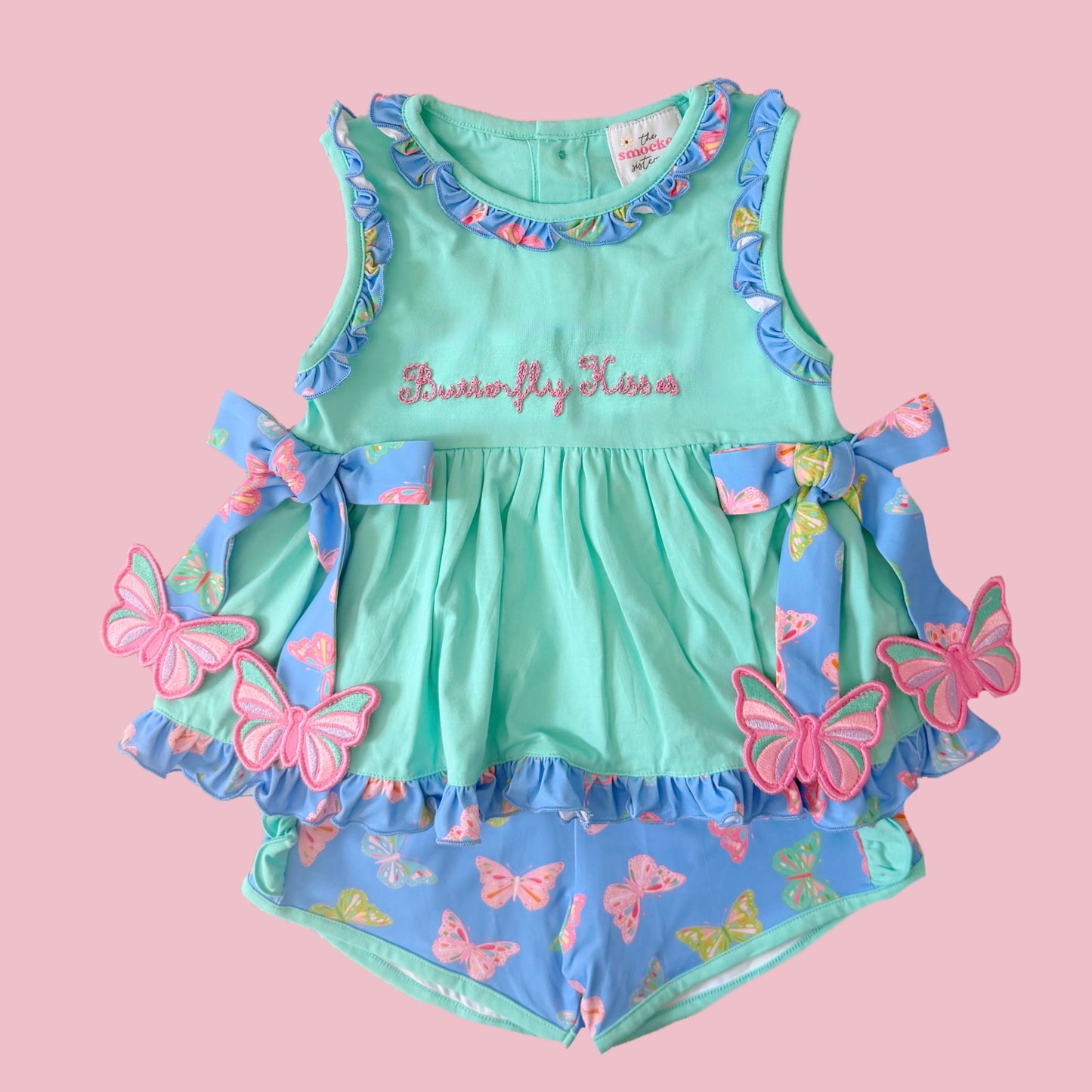 Butterfly Kisses Shorts Set