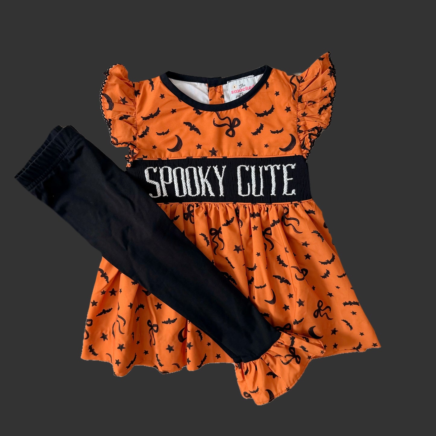 Spooky Cute Bows Pants Set