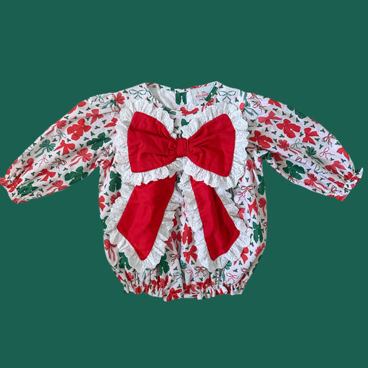 Good Tidings Christmas Bow Bubble