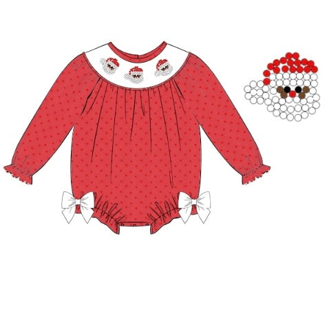 PREORDER: Beaded Brown Santa Bubble (October TAT)