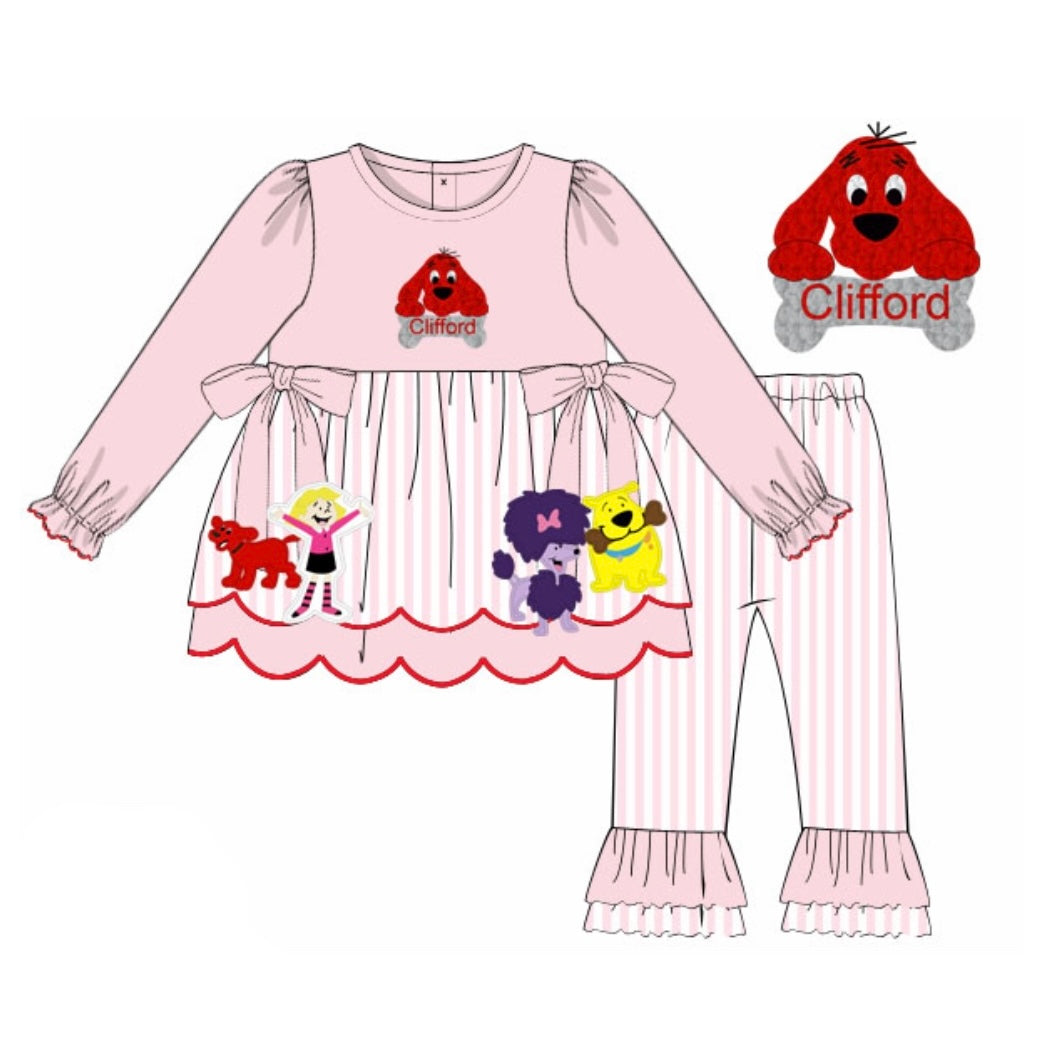 PREORDER: Big Red Dog Legging Set (December TAT)