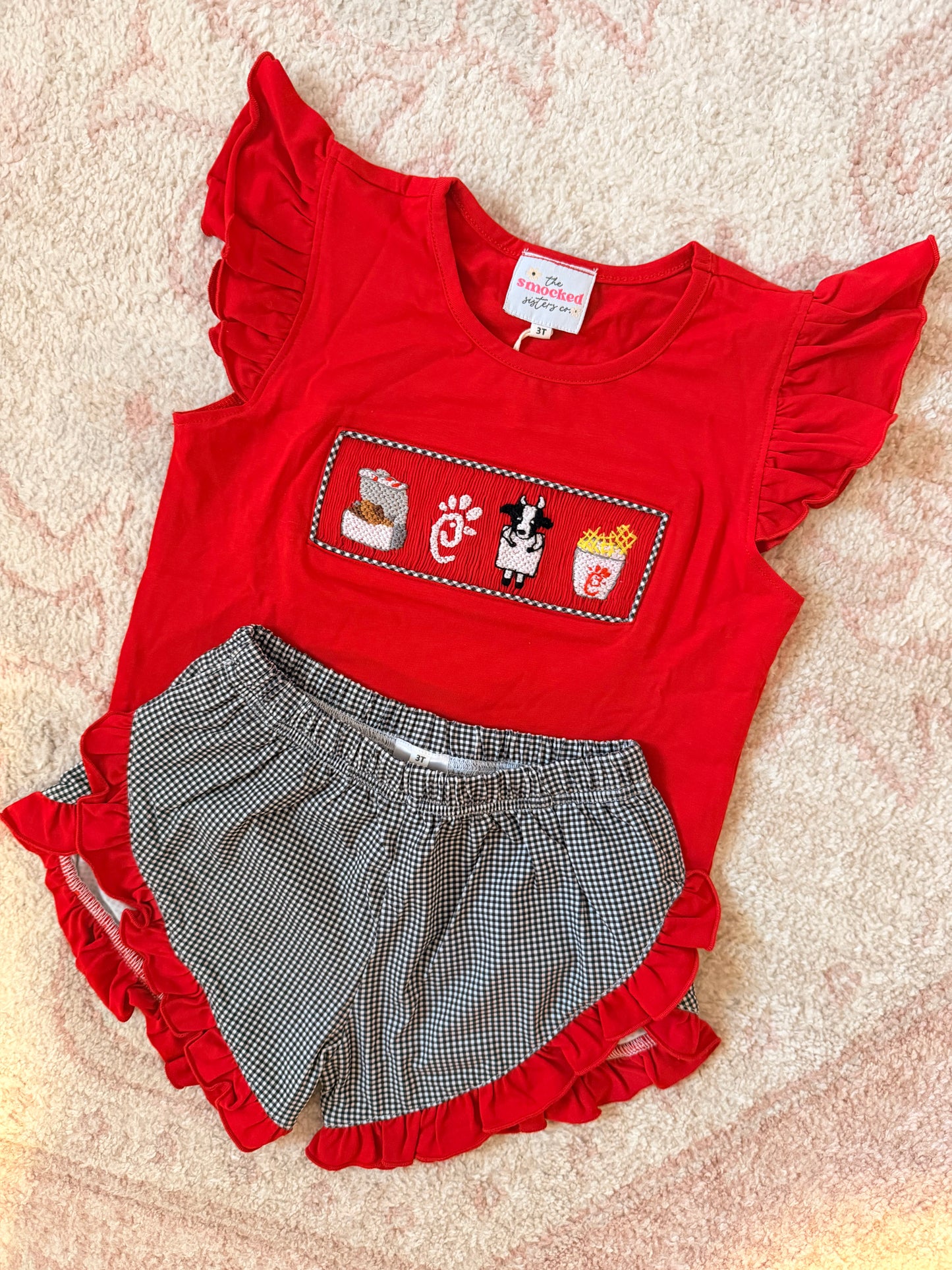 PREORDER: Chicken Nugs Shorts Set (May TAT)
