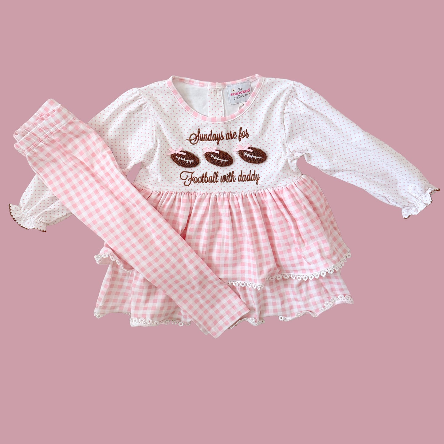 Football With Daddy Legging Set