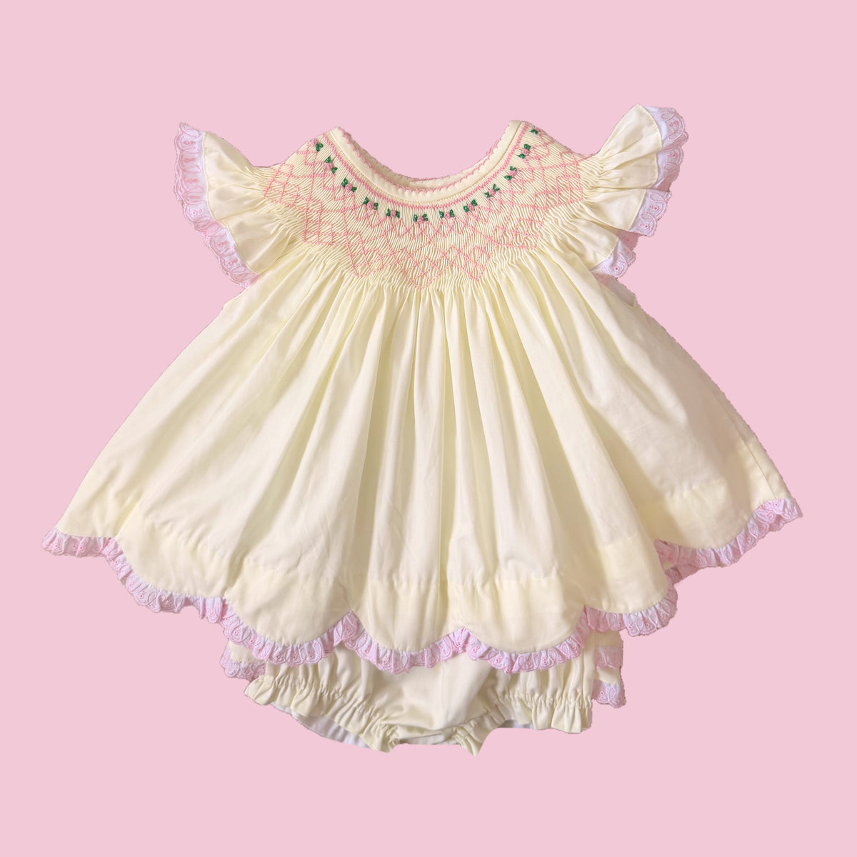 PREORDER: Primrose Heirloom Diaper Set (February TAT)