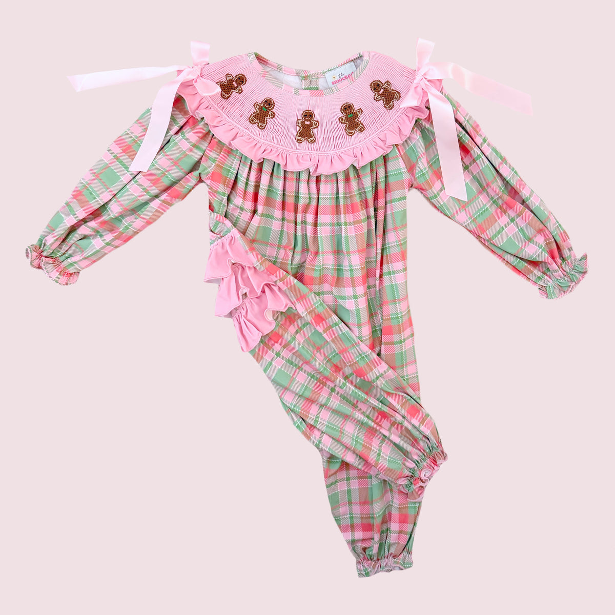 Gingerbread Plaid Jumper