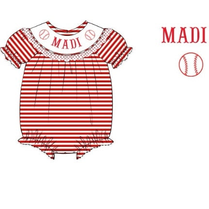 CUSTOM PREORDER: Custom Name Baseball Bubble