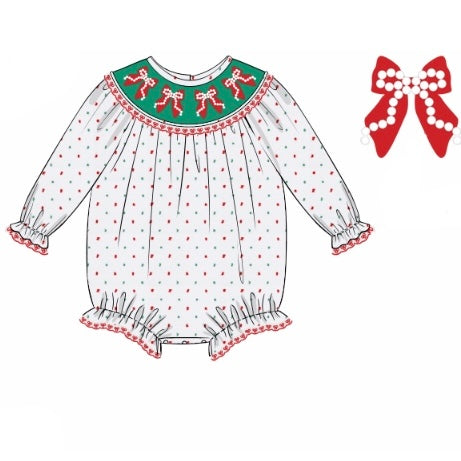 PREORDER: Christmas Pearls Bow Bubble (November TAT)