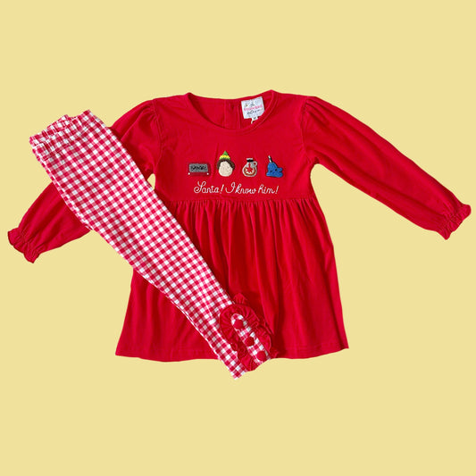 Santa! I Know Him! Legging Set