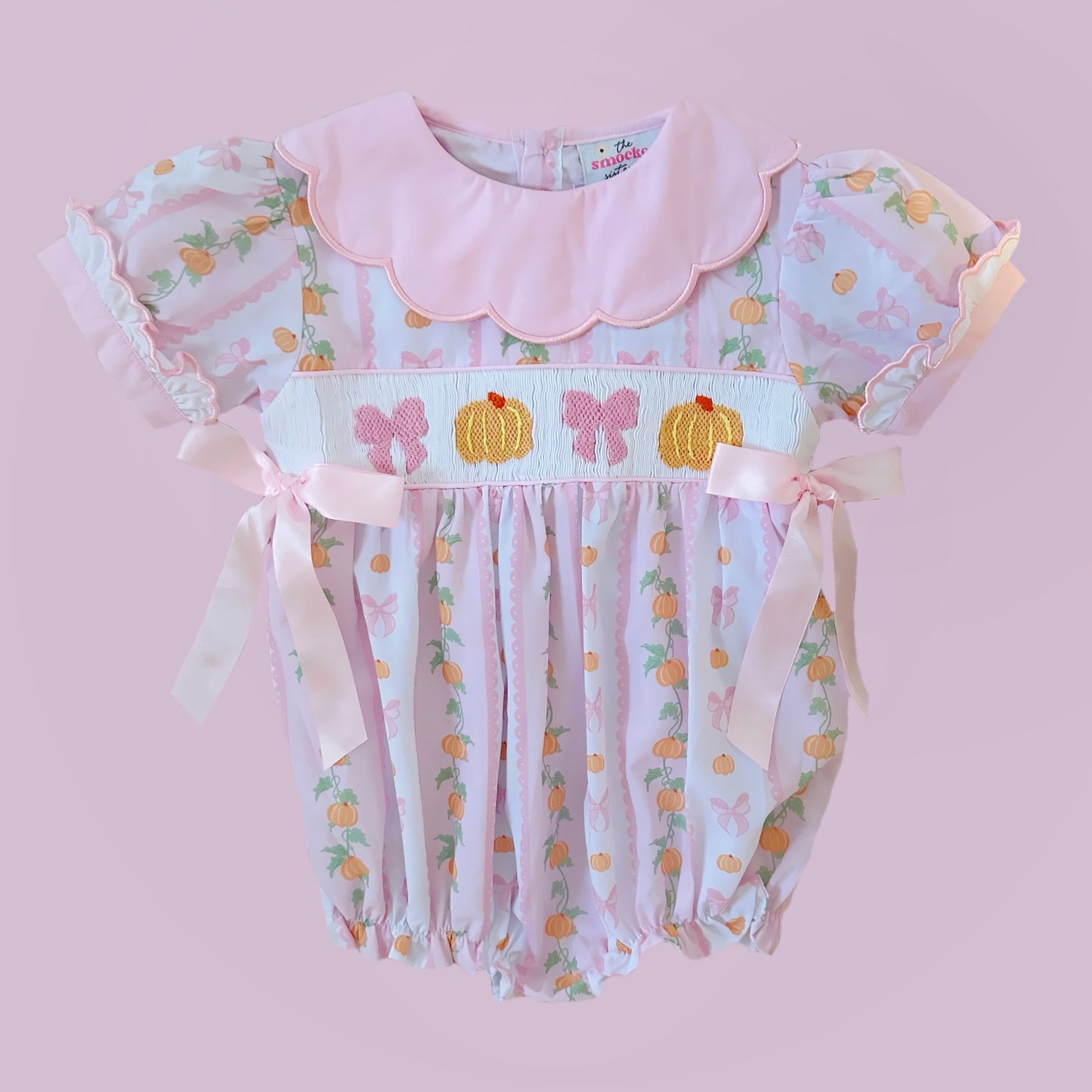 Heirloom Pumpkin Bow Bubble