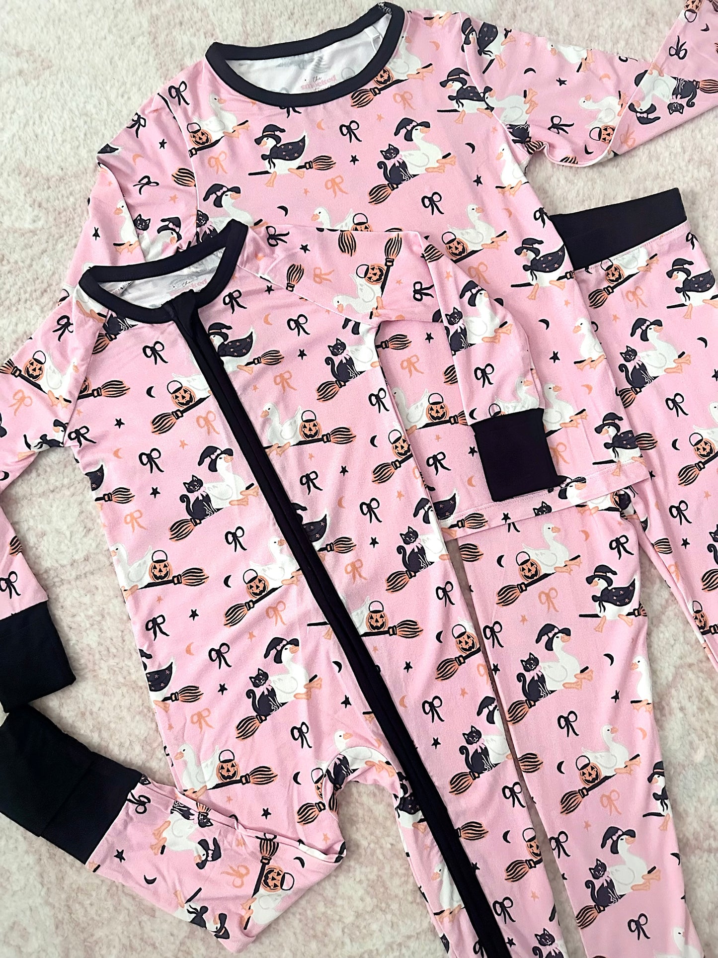 Spooky Goose Bamboo Set