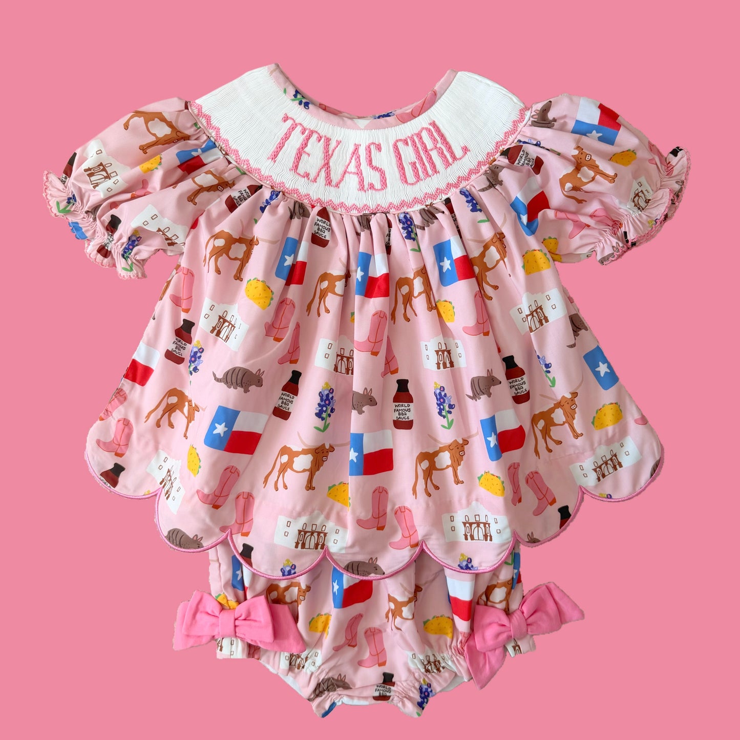 PREORDER: Texas Girl Diaper Set (October TAT)