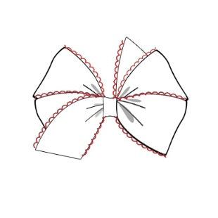 PREORDER: White Bow (October TAT)
