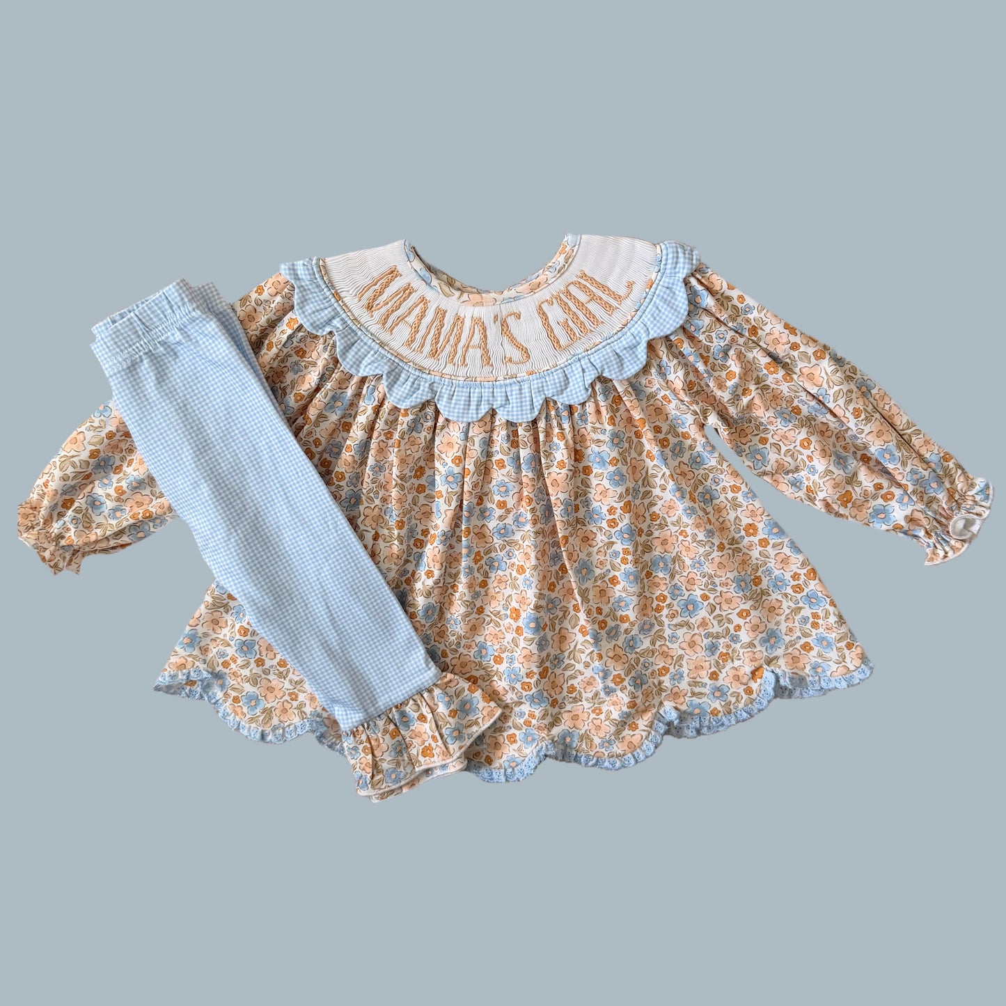 Mama’s Girl Dusty Fall Blossom Legging Set