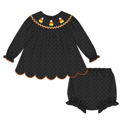 PREORDER: Candy Corn Diaper Set
