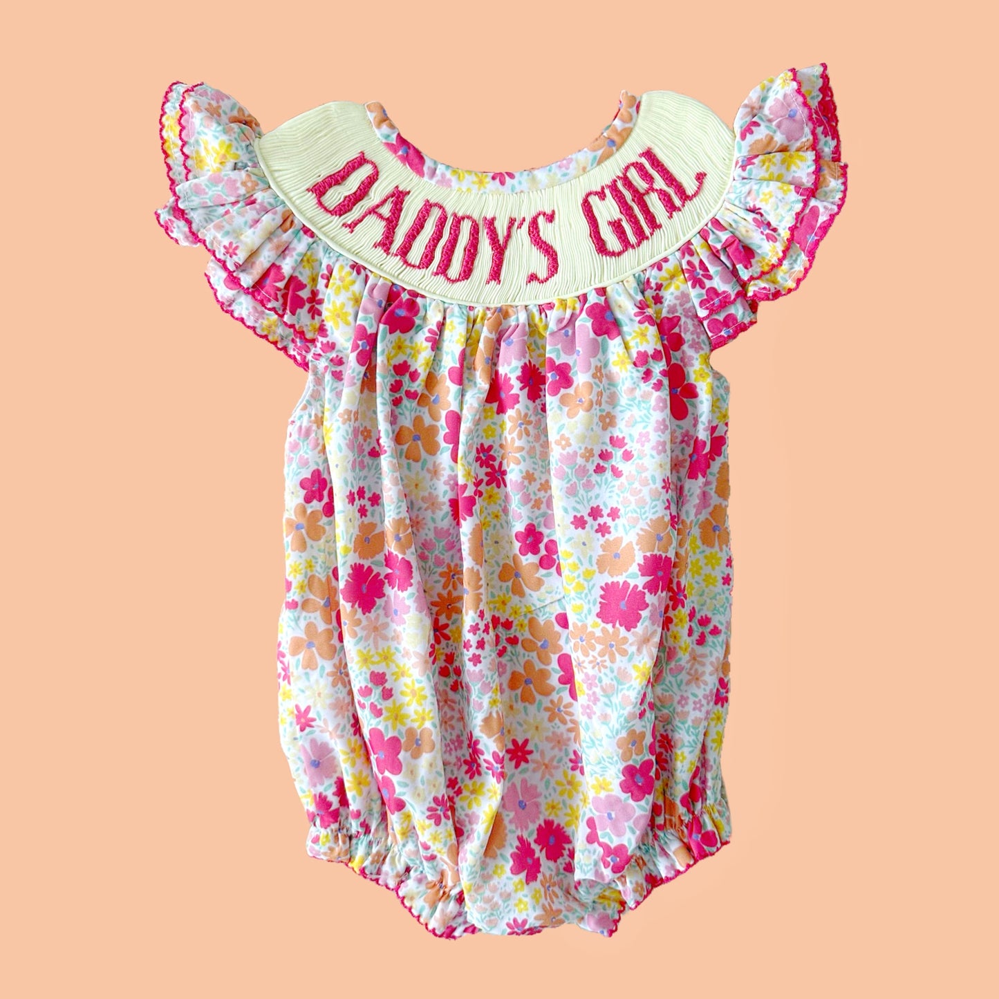 Daddy's Girl Floral Bubble
