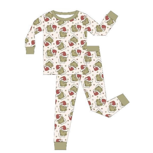 Mean Green Guy Bamboo Green Set