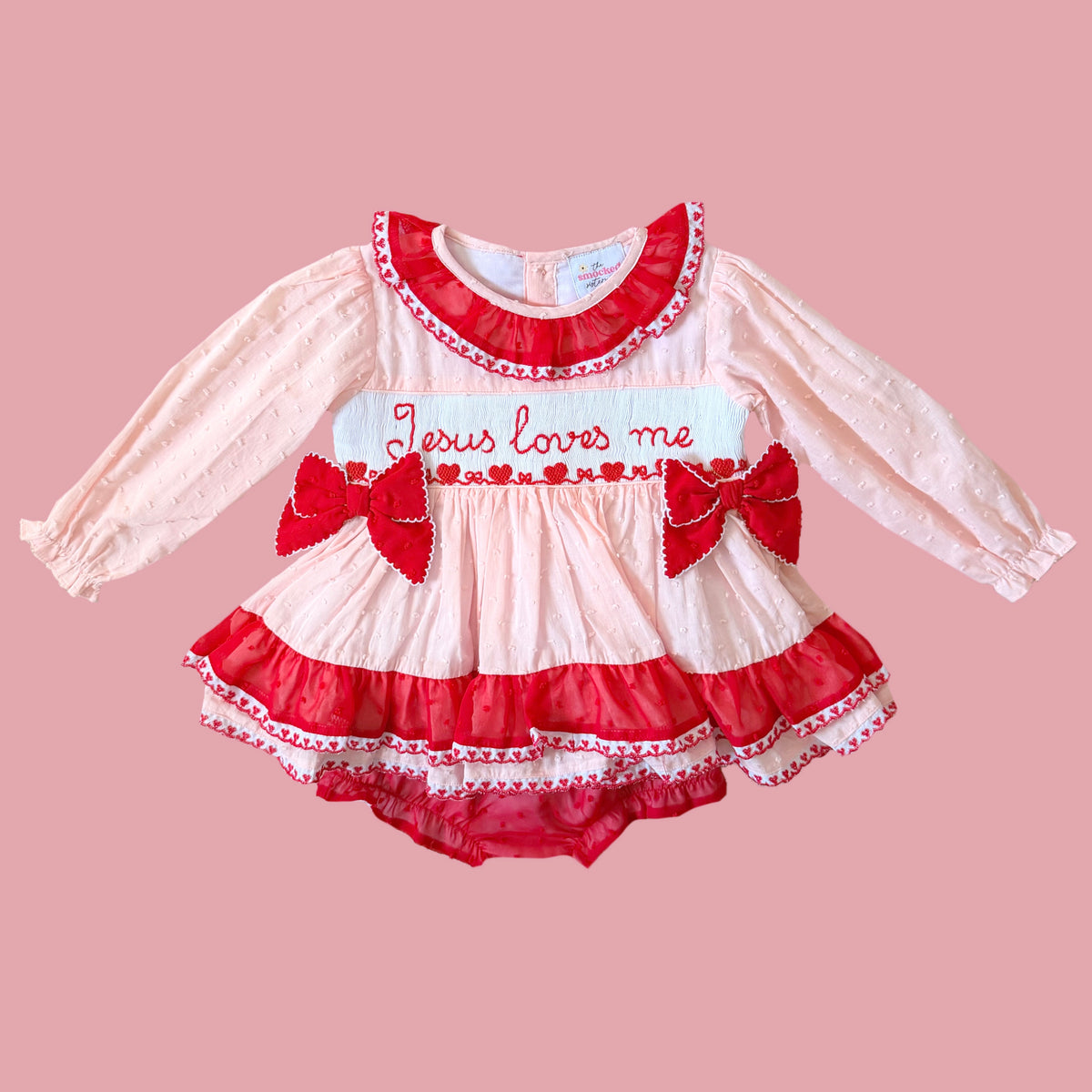PREORDER: Jesus Loves Me Diaper Set (December TAT)
