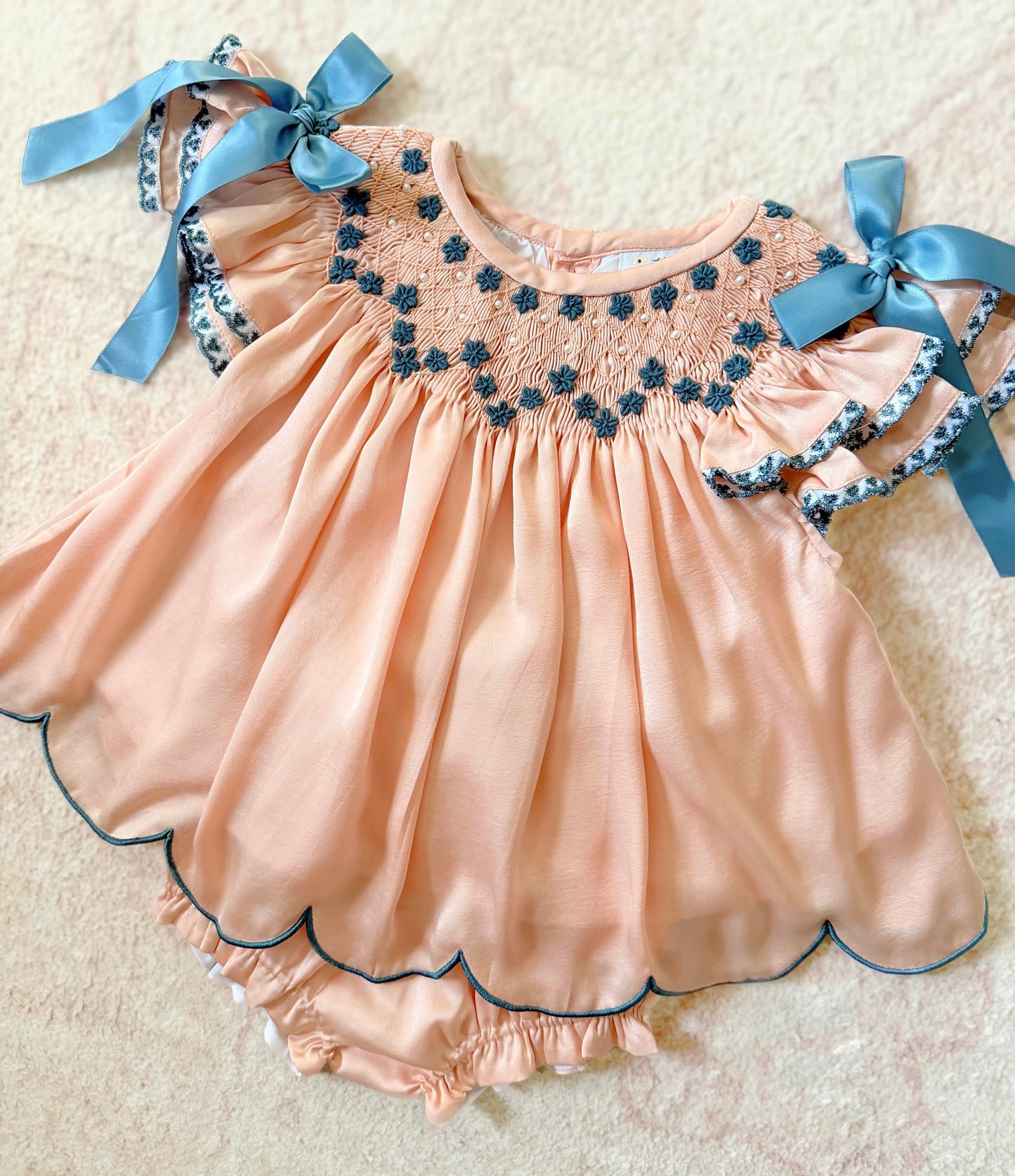 Sutton’s Satin Diaper Set