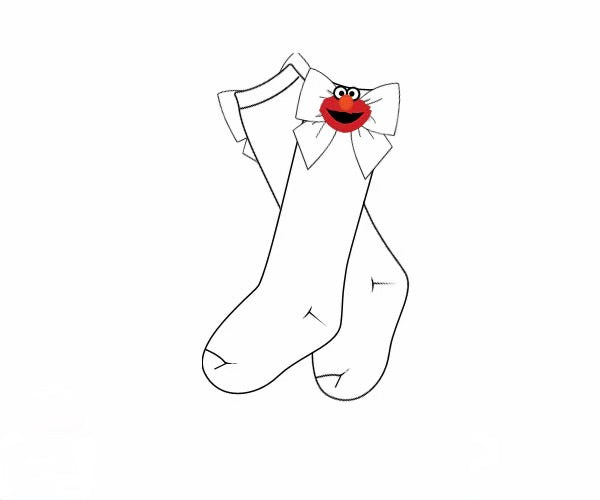 PREORDER: Elmo Socks (November TAT)