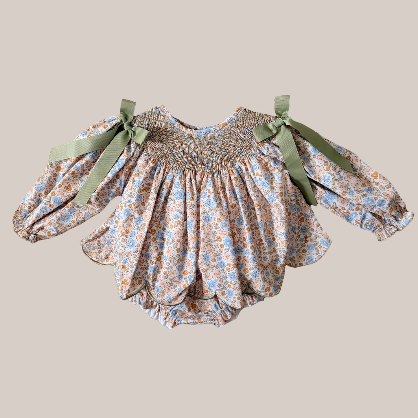Harlow’s Ditsy Fall Floral Diaper Set