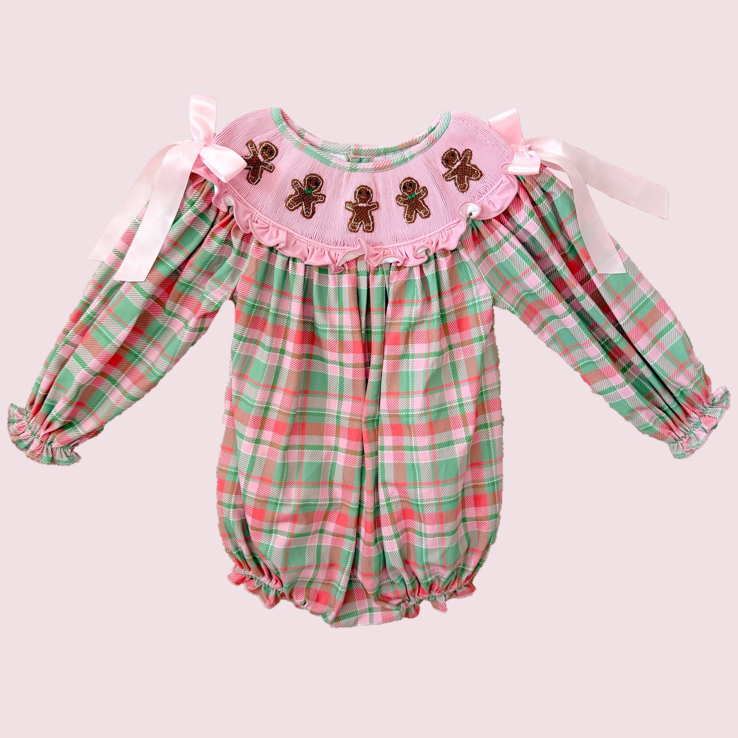 Gingerbread Plaid Bubble