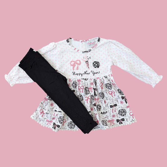 Happy New Year Legging Set