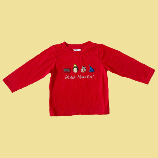 Santa! I Know Him! Boy Shirt