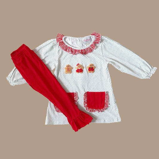 French Knot Gingerbread Set