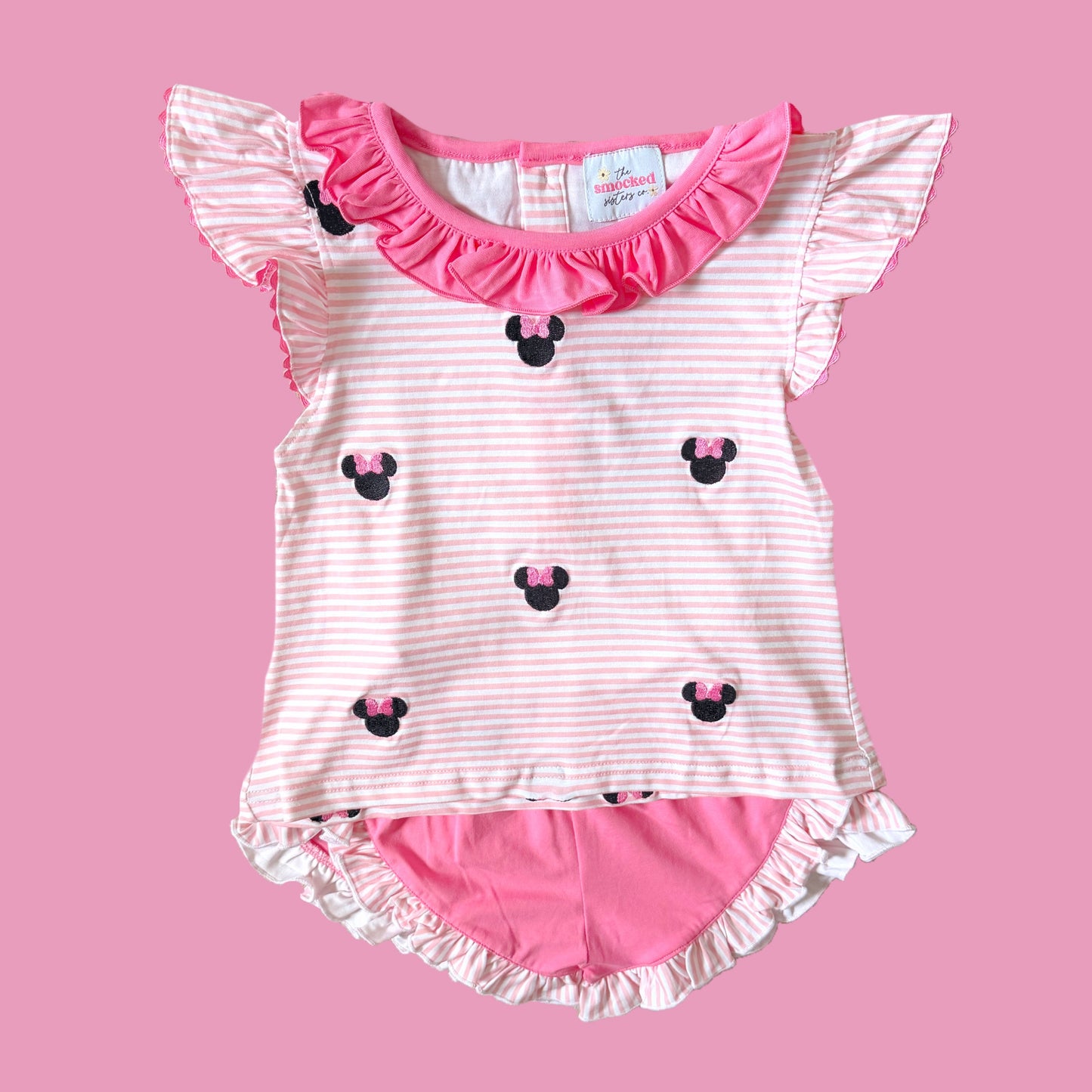 Main Street Mouse Shorts Set