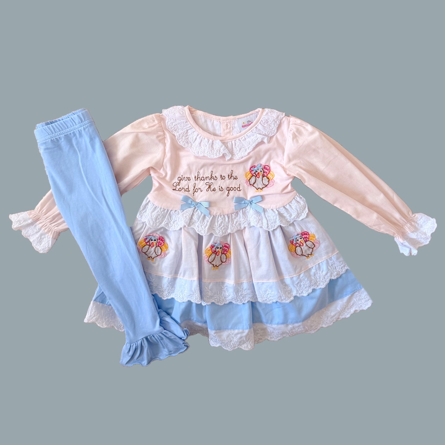 Give Thanks To The Lord Vintage Legging Set