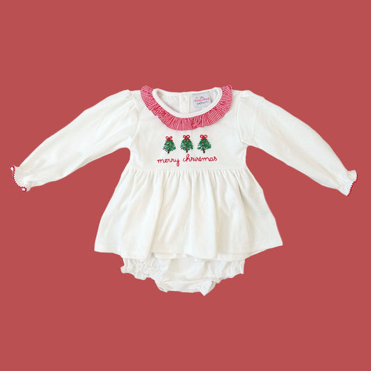 Merry Christmas Sweater Diaper Set