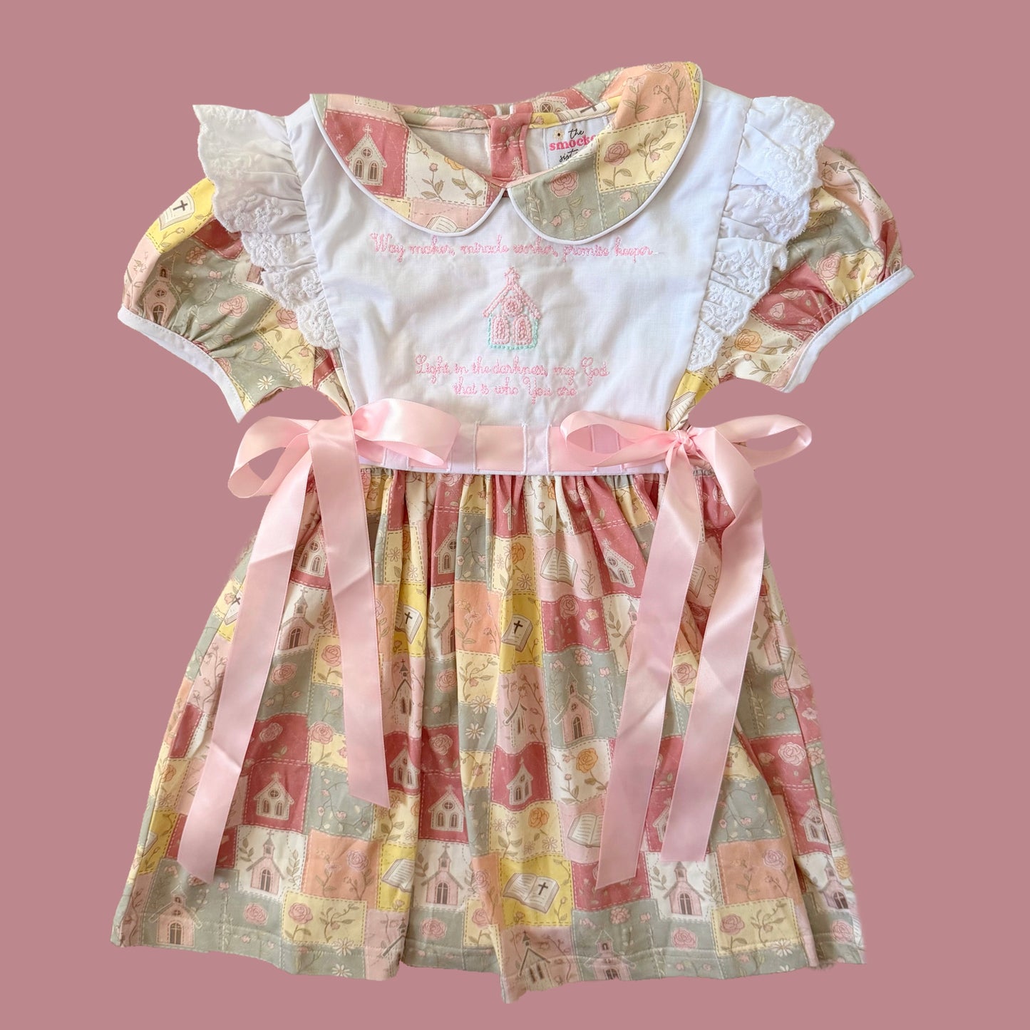 Way Maker, Miracle Worker Bib Dress