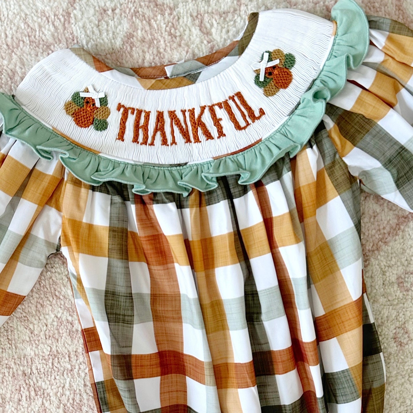 Thankful Plaid Dress