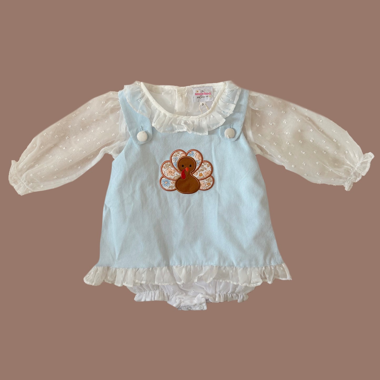 Chiffon & Corduroy Turkey Bubble
