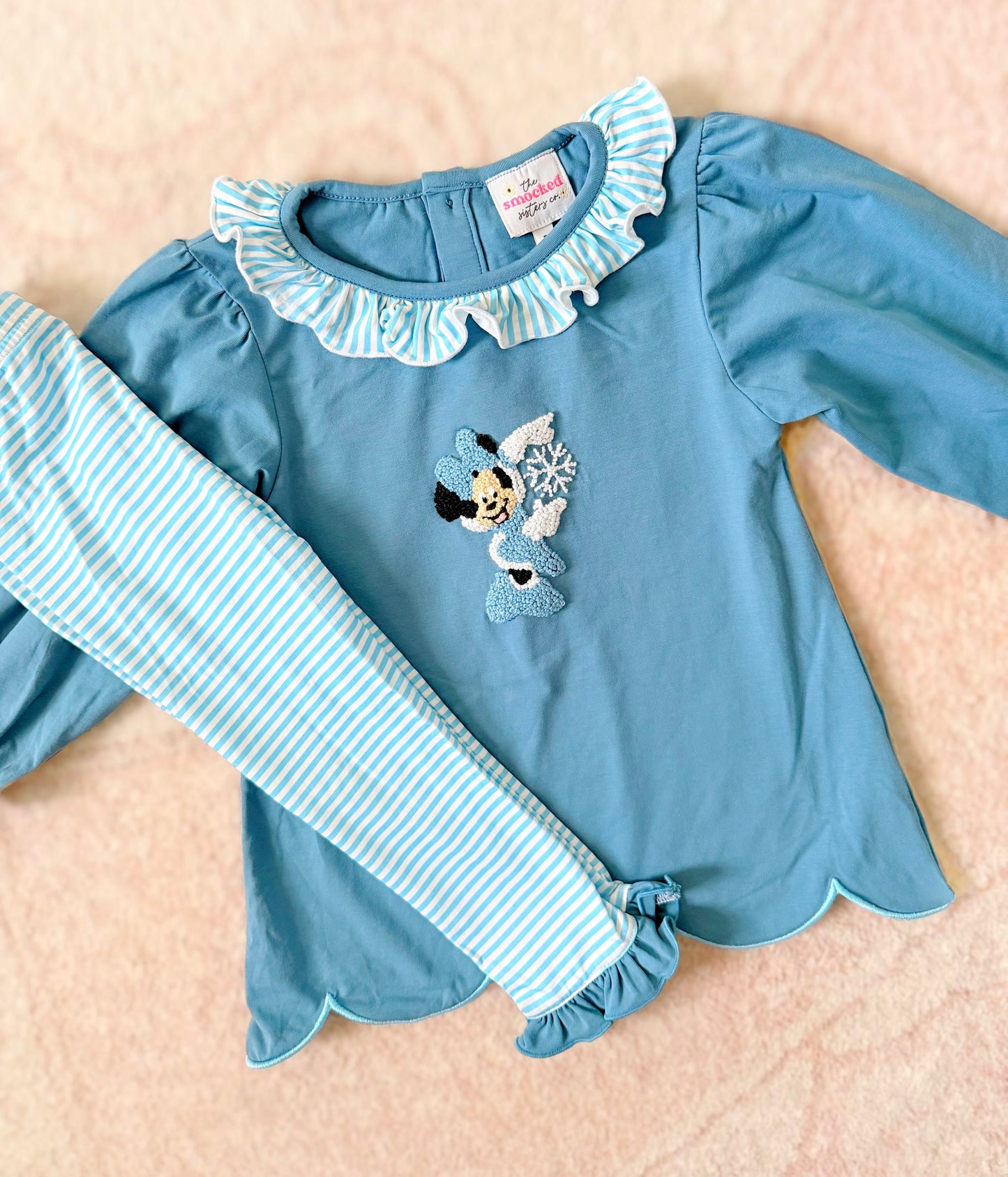 PREORDER: Girly Iceskating Mouse Legging Set (November TAT)