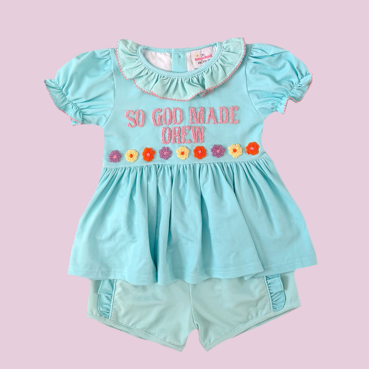 CUSTOM PREORDER: Custom So God Made Short Set (February TAT)