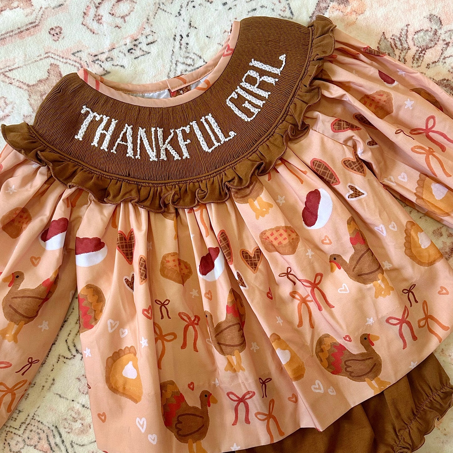 Thankful Girl Bubble