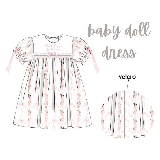 Thank Heaven For Little Girls Doll Dress