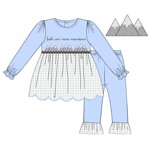 PREORDER: Faith Can Move Mountains Legging Set (November TAT)