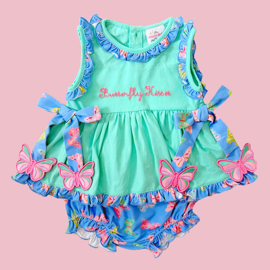 Butterfly Kisses Diaper Set