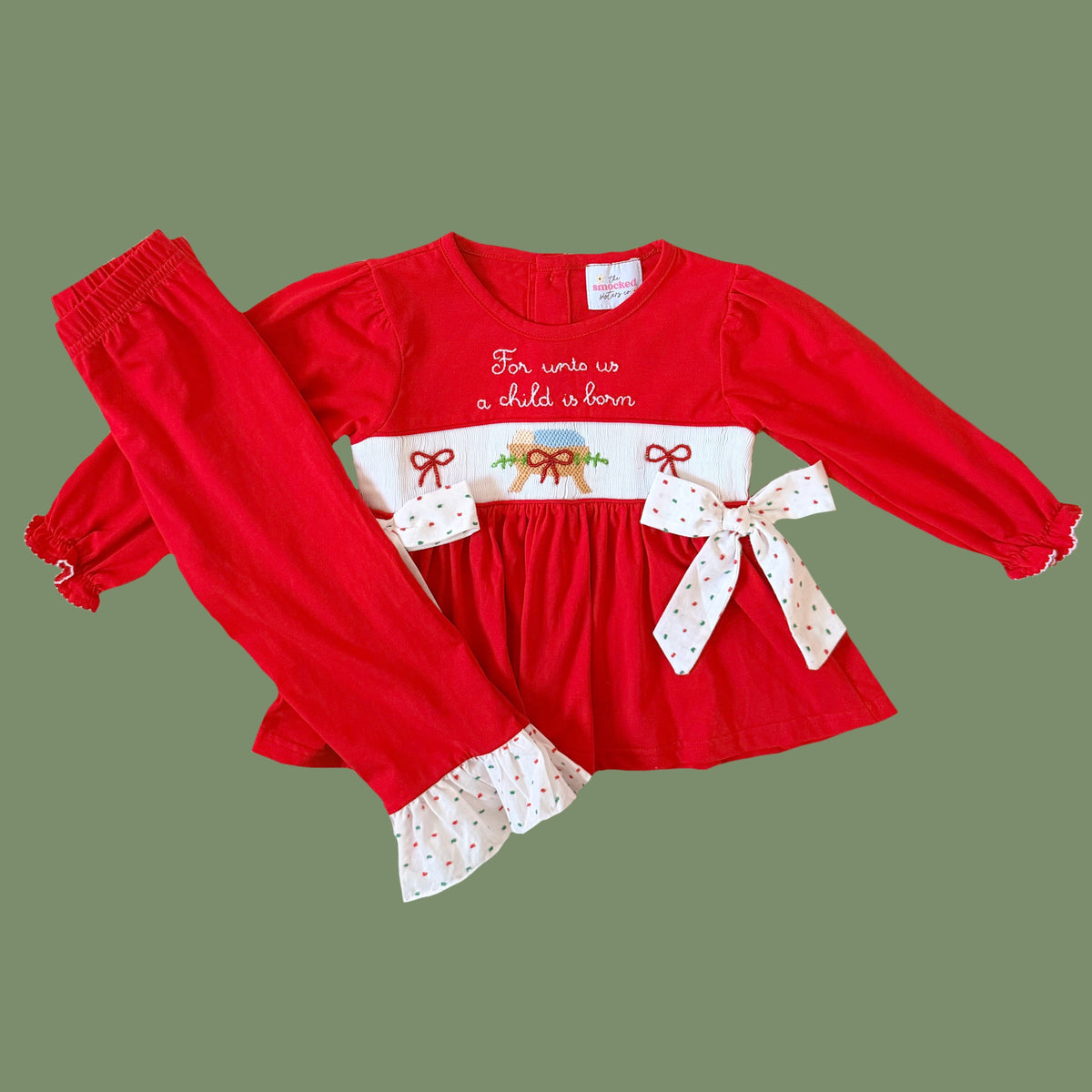 A Child is Born Pants Set