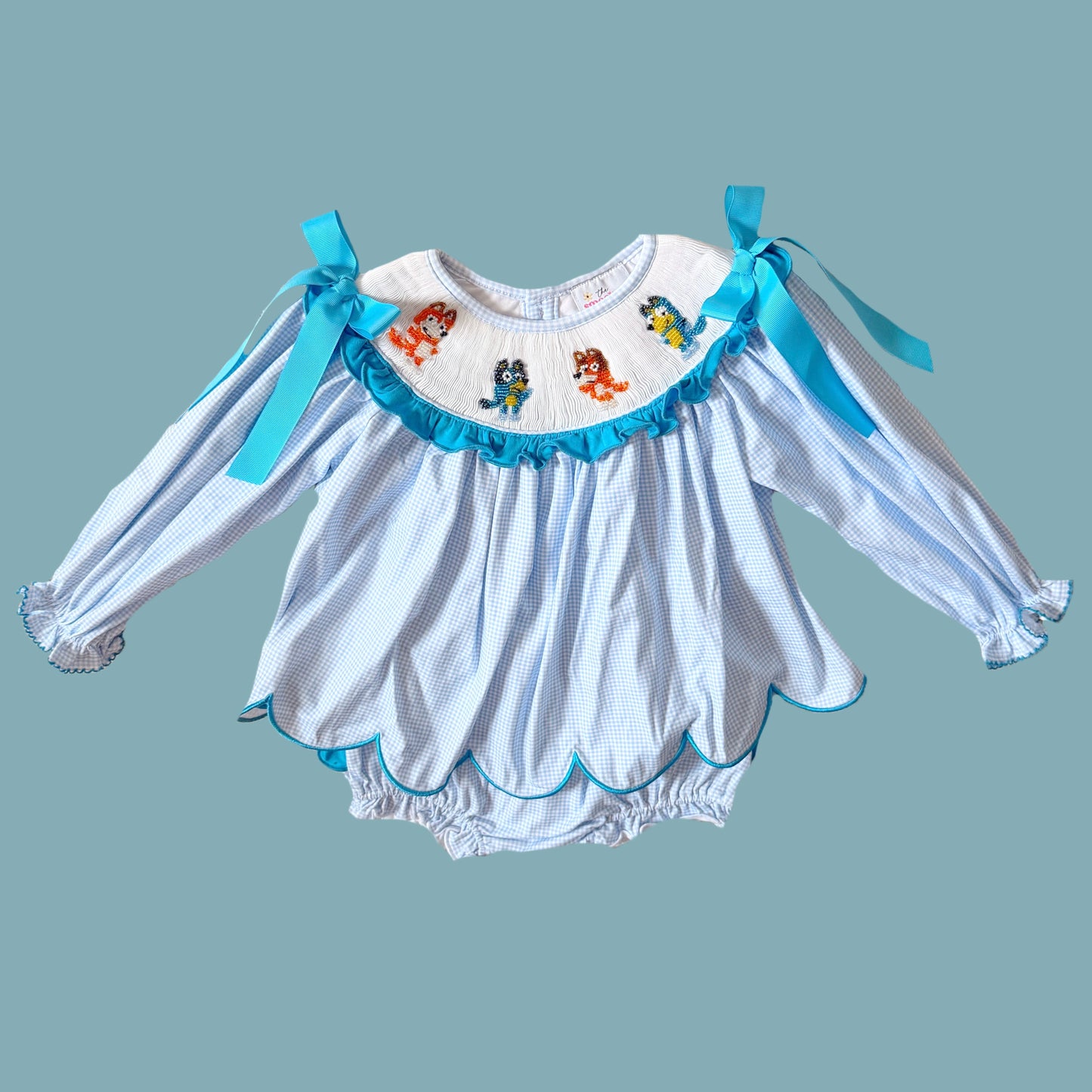 PREORDER: Beaded Heeler Fam Diaper Set (November TAT)