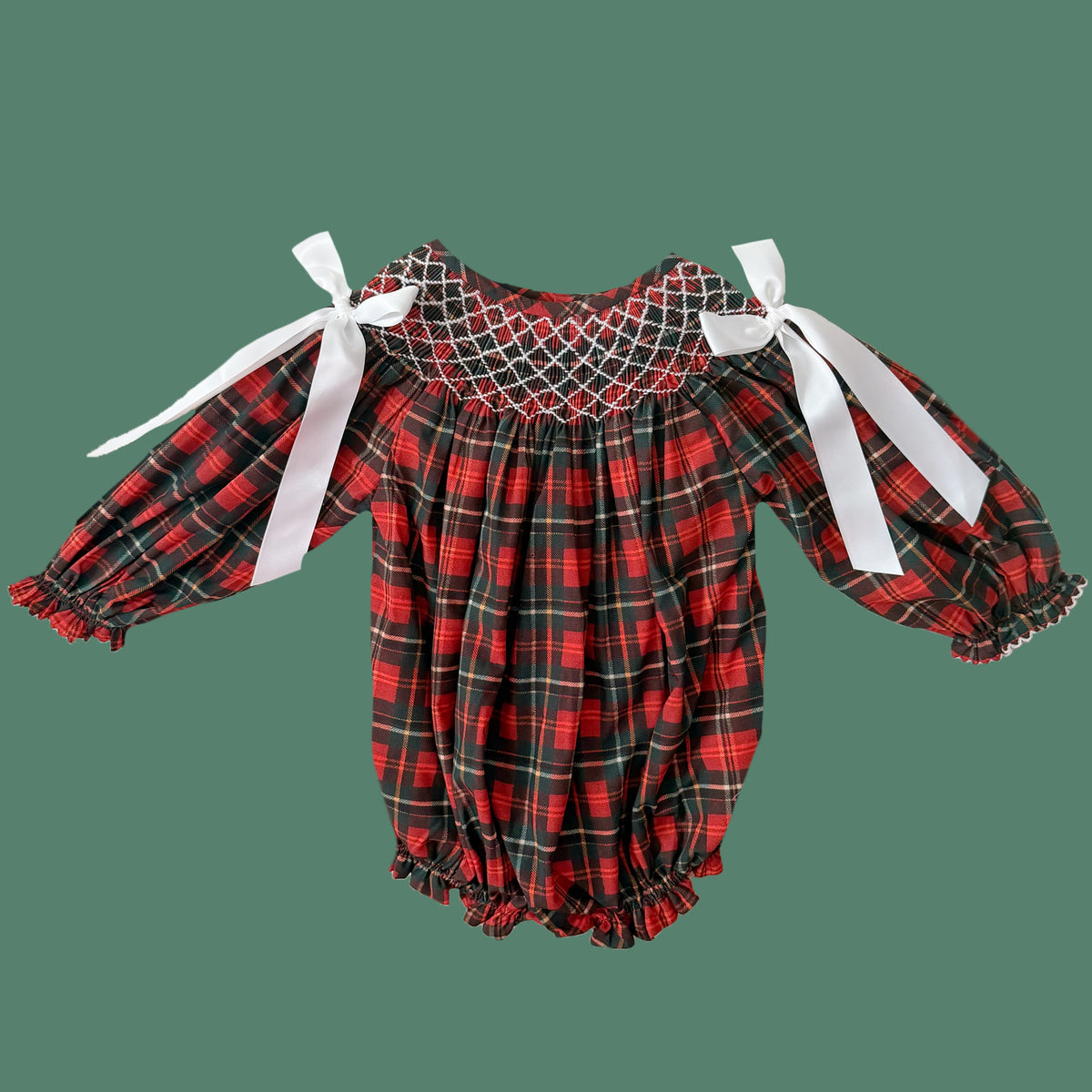 Charlotte's Christmas Plaid Bubble