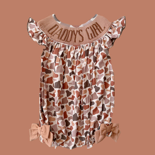 Camo Daddy's Girl Bubble