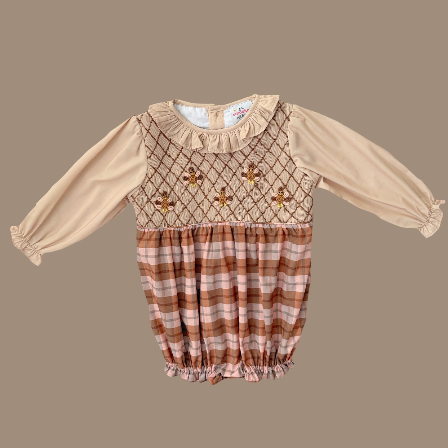 Fall Plaid Bullion Turkey Bubble