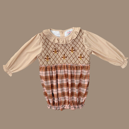 Fall Plaid Bullion Turkey Bubble