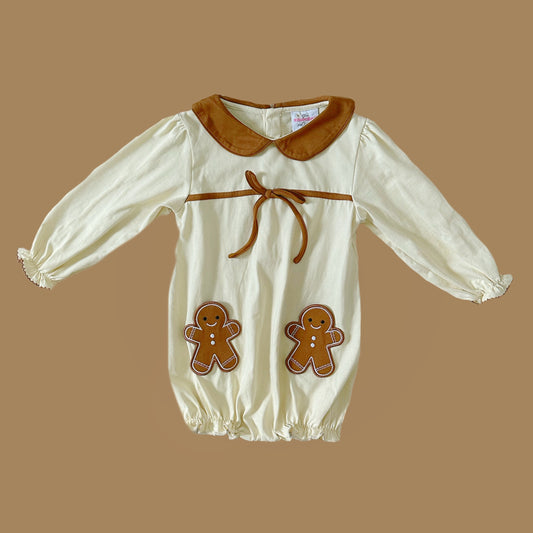 Cream Gingerbread Pocket Bubble