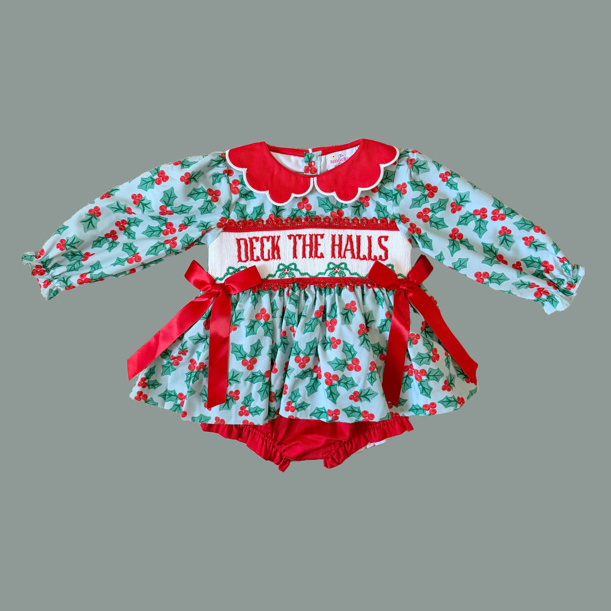 Deck the Halls Diaper Set