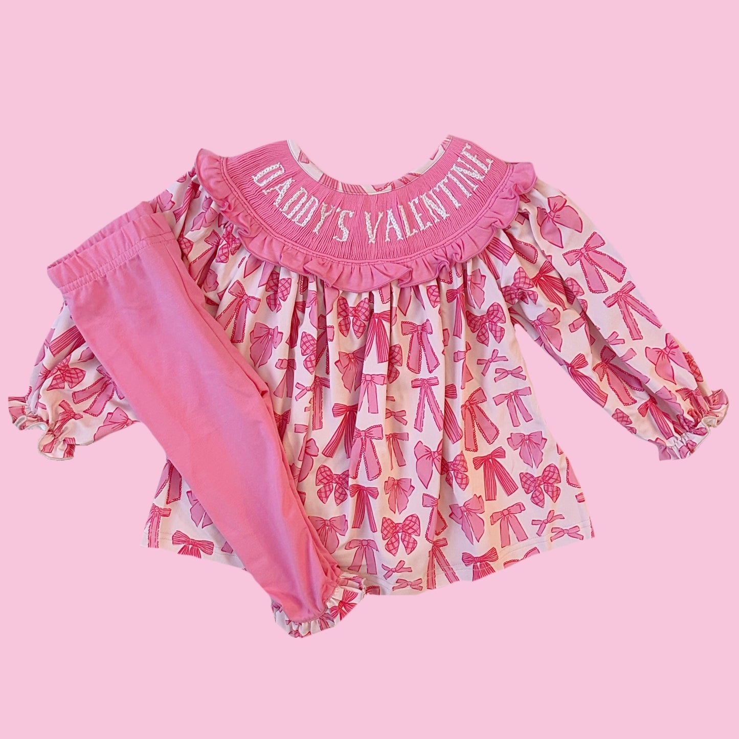 Daddy’s Valentine Pants Set